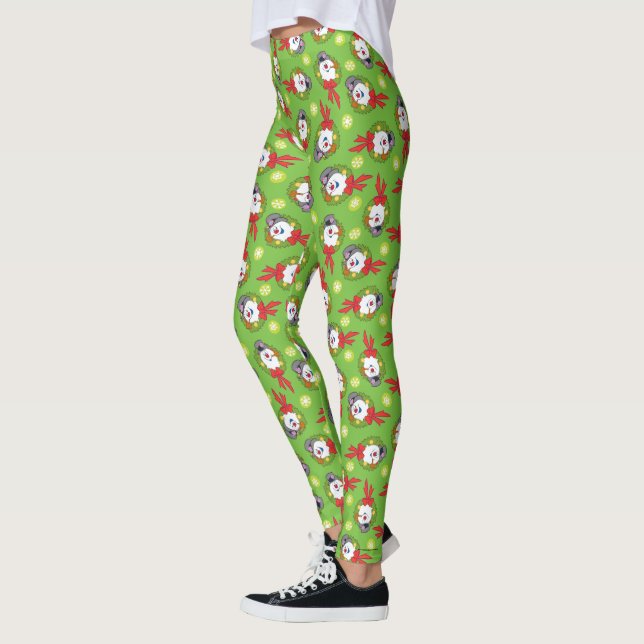 Frosty the Snowman™ | Frosty Holiday Wreath Leggings (Links)