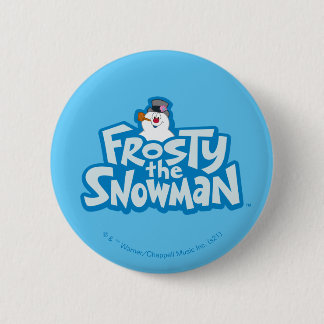 Frosty the Snowman™ | Gestrickte Logos Button