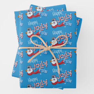 Frosty the Snowman™ | Happy Jolly Fun Geschenkpapier Set