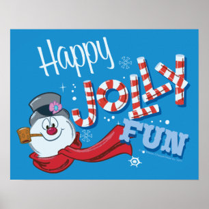 Frosty the Snowman™   Happy Jolly Fun Poster