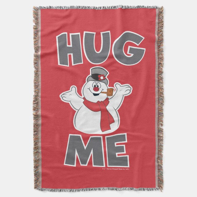 Frosty the Snowman™ | Hug Me Decke (Vorderseite Vertikal)