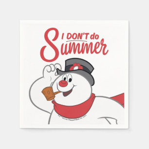 Frosty the Snowman™   Ich mache den Sommer nicht Serviette