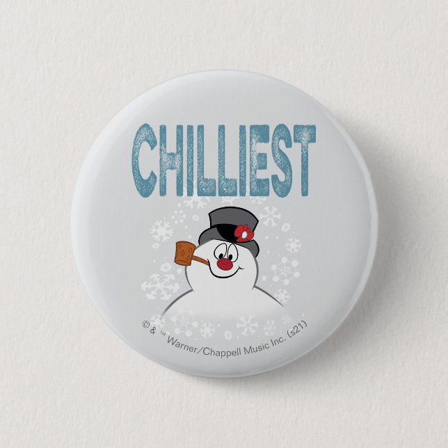 Frosty the Snowman™ | Kinderfrühstück Button (Vorderseite)