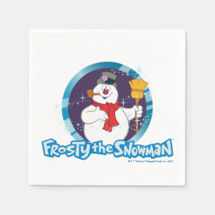 Frosty the Snowman™   Magisches Frostportrait Serviette