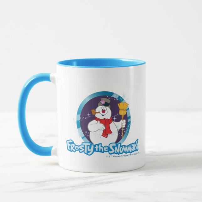 Frosty the Snowman™ | Magisches Frostportrait Tasse (Links)
