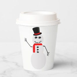 Frosty the Snowman Paper Cups Pappbecher
