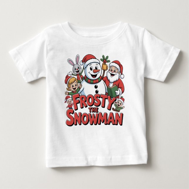 frosty the snowman t shirt design (Vorderseite)