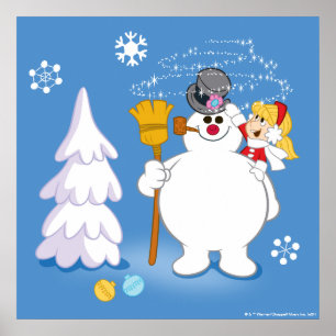 Frosty the Snowman™   Winterspass von Frosty & Kar Poster
