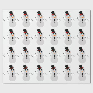 Frosty the Snowman Wrapping Paper Geschenkpapier