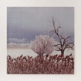 Frosty Utah Mountain Morning - 20x20 - 676 pc Puzzle