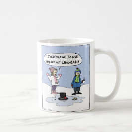 "Frosty's Last Day" Humorischer Holiday Cartoon Fu Kaffeetasse