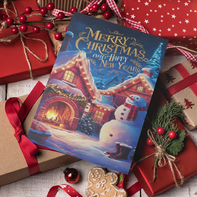 Frostys Winter Wonderland Postkarte (Von Creator hochgeladen)