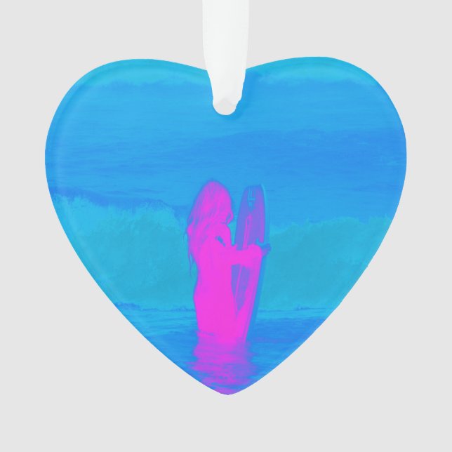 Frothing Neon Ornament (Vorderseite)