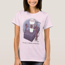 Frothy Women's Pink T - Shirt