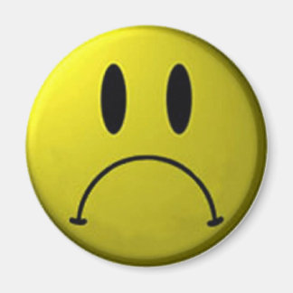 Frown Face Magnet