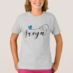 Frøya Flag Heart, Trøndelag, Norwegen T-Shirt