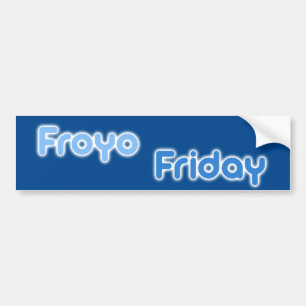 FroyoFriday Autoaufkleber