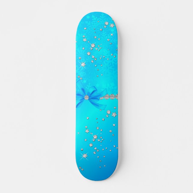 Froze Schneeflocken Skateboard (Vorne)