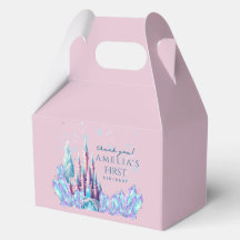 Frozen 1. Geburtstag Cartoon-Schloss Erster Geburt