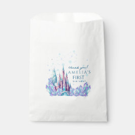 Frozen 1. Geburtstag Cartoon-Schloss Erster Geburt Geschenktütchen