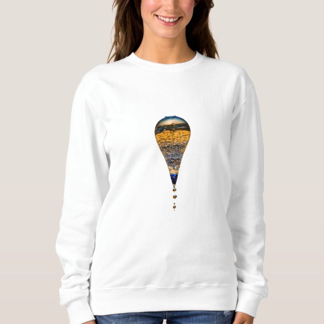 Frozen Dewdrops Basic Sweatshirt (Vorderseite)