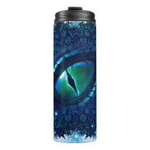 Frozen Dragon's Blue Eye Thermosbecher