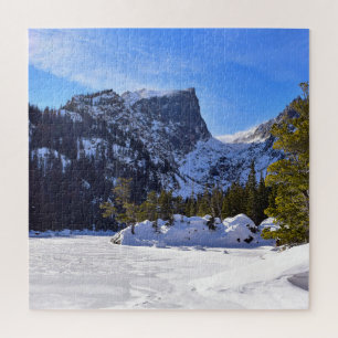 Frozen Dream Lake - RMNP - 20x20 - 676 Stk. Puzzle