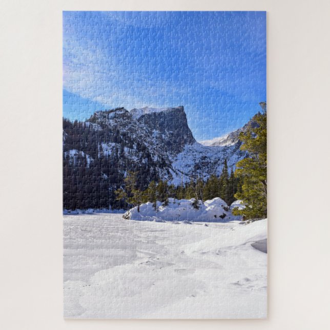 Frozen Dream Lake - RMNP - 20x30 - 1014 Stk. Puzzle (Vertikal)