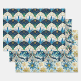 Frozen Elegance Geschenkpapier Set