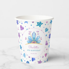 Frozen Fairy Tale Ice Princess Crown Geburtstag Pappbecher