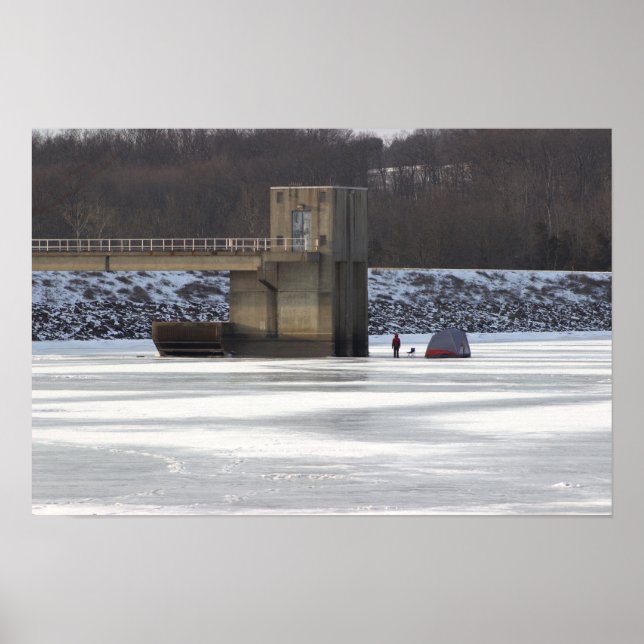 Frozen Lake Galena Poster (Vorne)