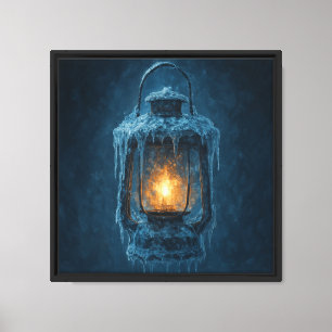 Frozen Lantern Relic Leinwanddruck