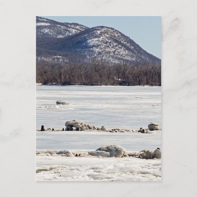 Frozen Postkarte (Vorderseite)