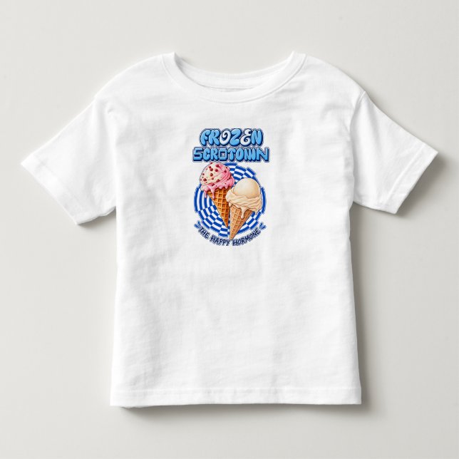 🍦 Frozen Scrotown Kleinkind T-shirt (Vorderseite)