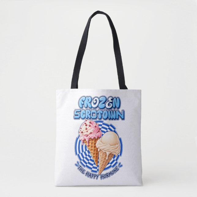🍦 Frozen Scrotown-Taschentuch (Vorderseite)