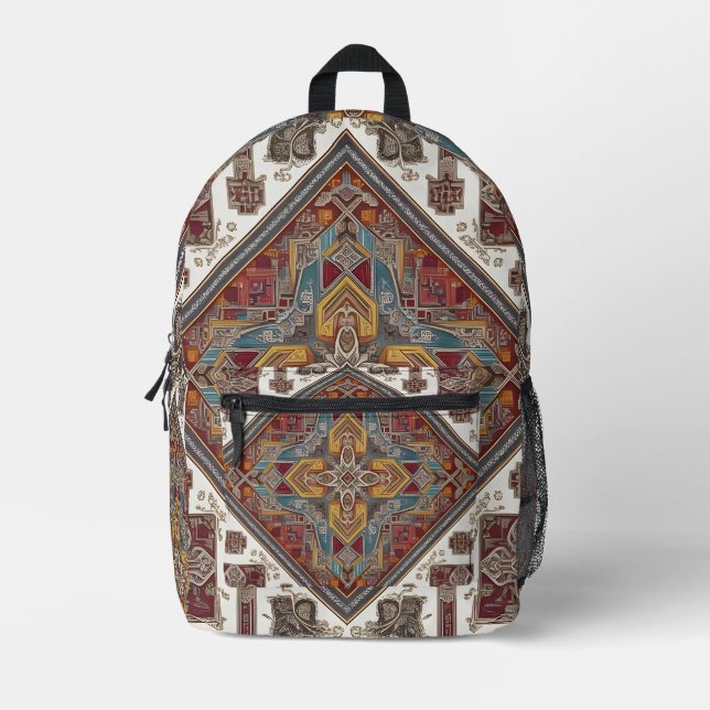 Frozen Shard Bedruckter Rucksack (Vorderseite)