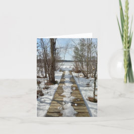 Frozen Türkei-Teigkarte Dankeskarte