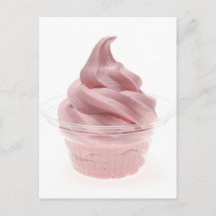 Frozen Yogurt Postkarte