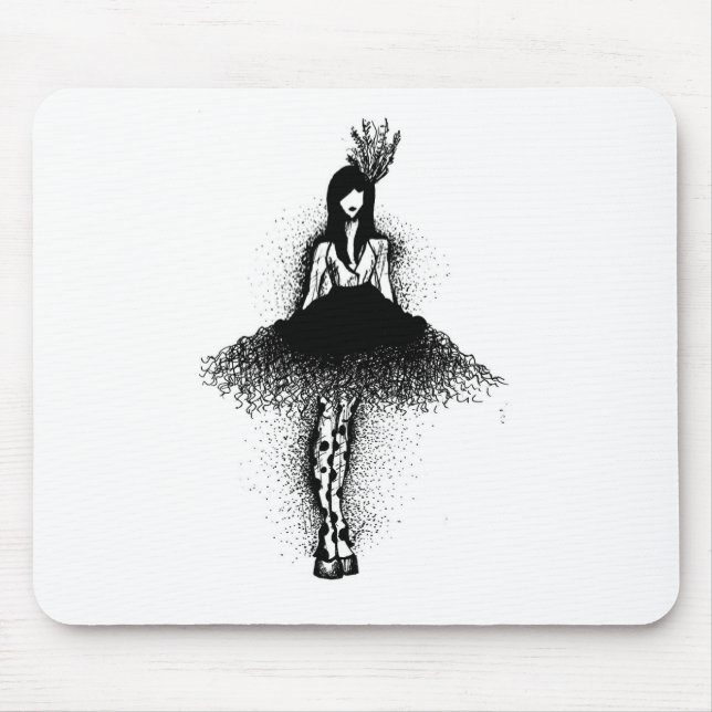 FRU-FRU Chick.jpeg Mousepad (Vorne)