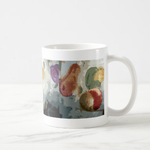 Frucht-Abstrakt in Fettschrift #6 Kaffeetasse