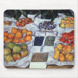 Frucht angezeigt auf einem Stand Mousepad