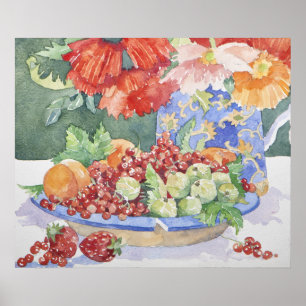 Frucht auf einer Platte 2014 Poster
