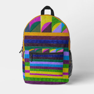 "Frucht" Bedruckter Rucksack