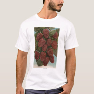 Frucht Chromo Lithographie von LoganberriesState T-Shirt