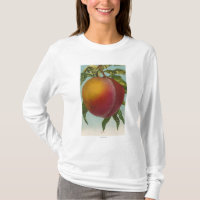Frucht Chromo Lithographie von PeachFruitState