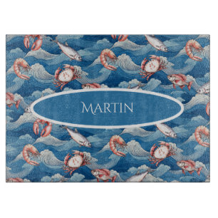 Frucht de Mer Personalisiert Schneidebrett