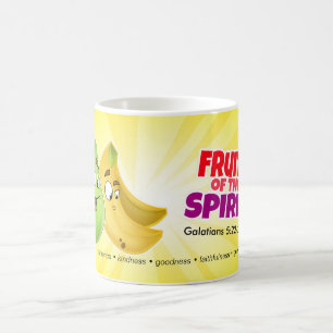 Frucht der Geist-Cartoon-Tasse Tasse