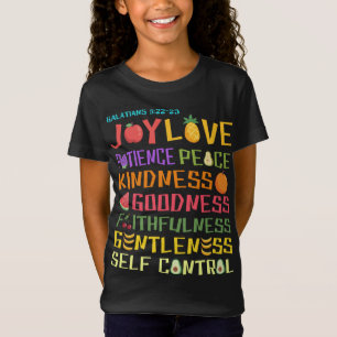 Frucht des Christlichen Bibelverses T-Shirt