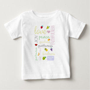 Frucht des christlichen Säuglings Baby T-shirt