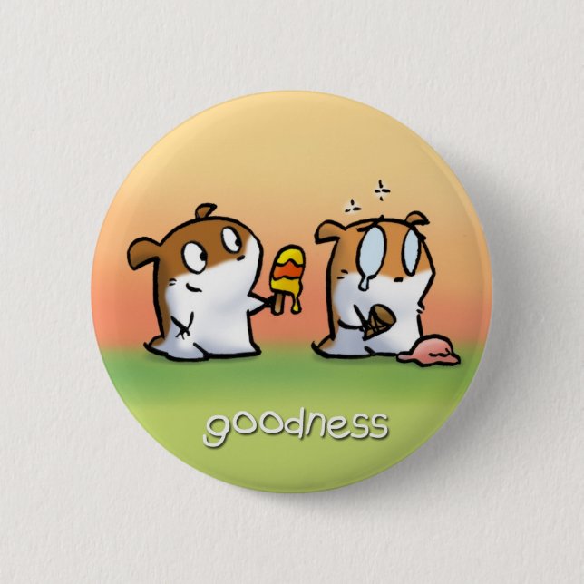 Frucht des Geist-Knopf-Abzeichens (Güte) Button (Vorderseite)